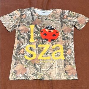 SZA Camo Grand National Tour Tee